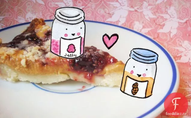 Cakespy: unt de arahide și tartă cu jeleu