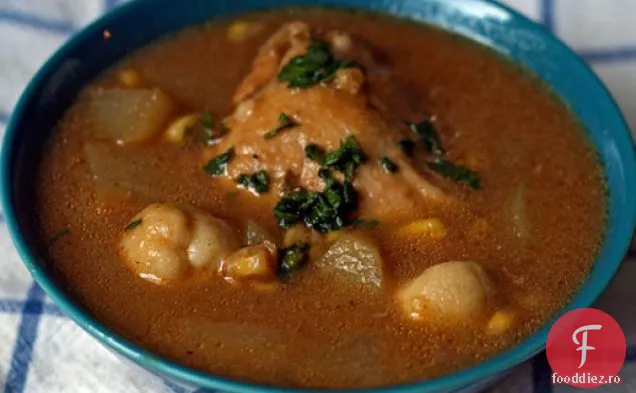 Cina în seara asta: supă de pui Ancho cu găluște Masa