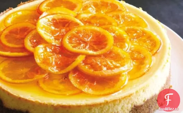 Gatiti cartea: Cheesecake portocaliu caramelizat