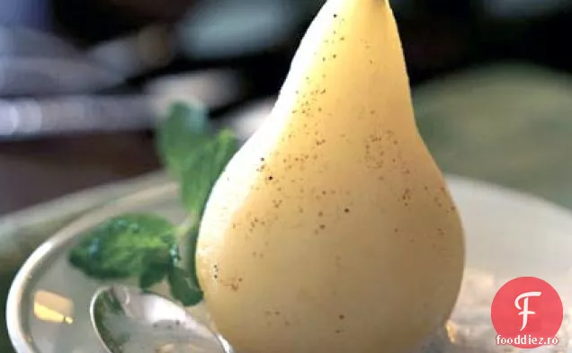 Pere braconate cu cremă de Cardamom