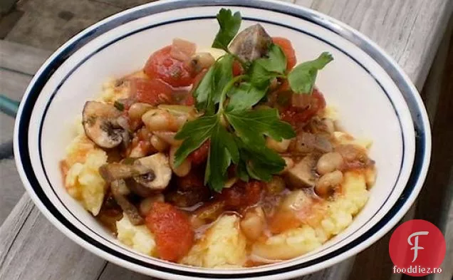 Sănătos și delicios: ragut de fasole albă și ciuperci