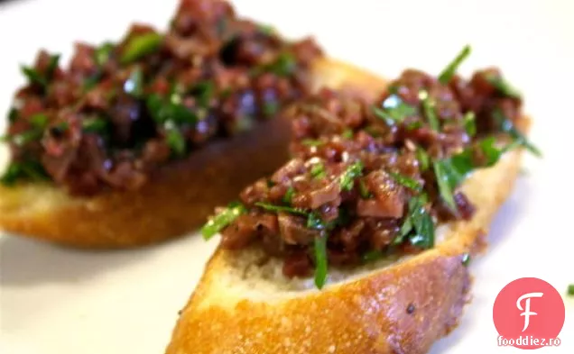 Biți Urât: Carne De Vânat Inima Tartar