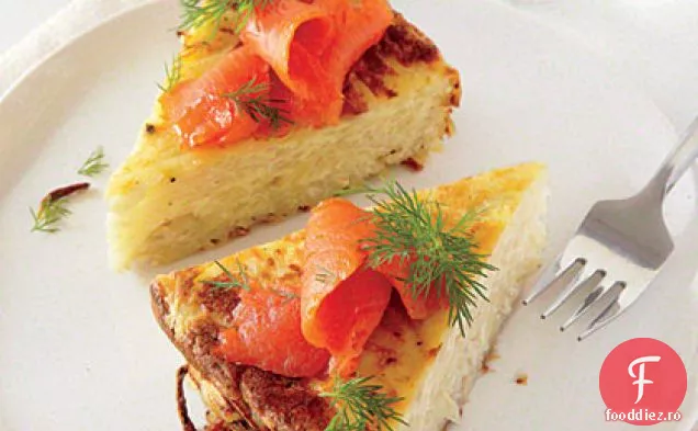 Caserola de somon și cartofi