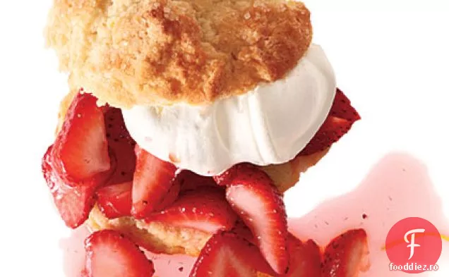 Shortcakes Cu Căpșuni-Lămâie