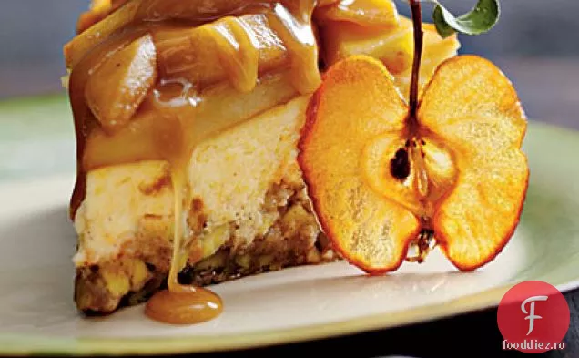Cheesecake Cu Mere Caramel-Brownie
