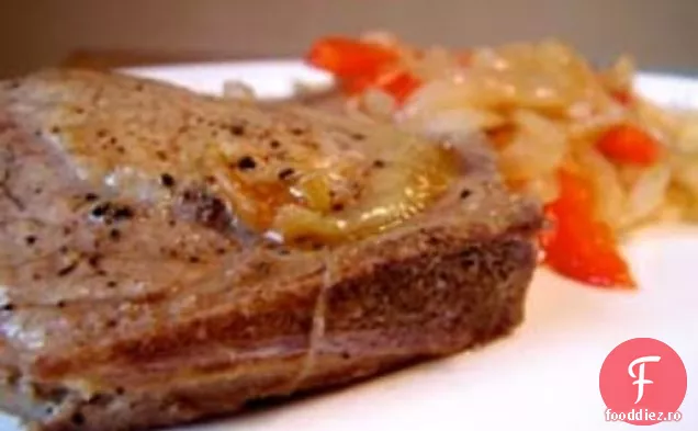 Cina în seara asta: cotlet de porc fiert în cidru tare