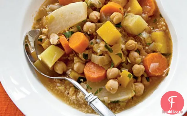Năut și tocană de legume de iarnă