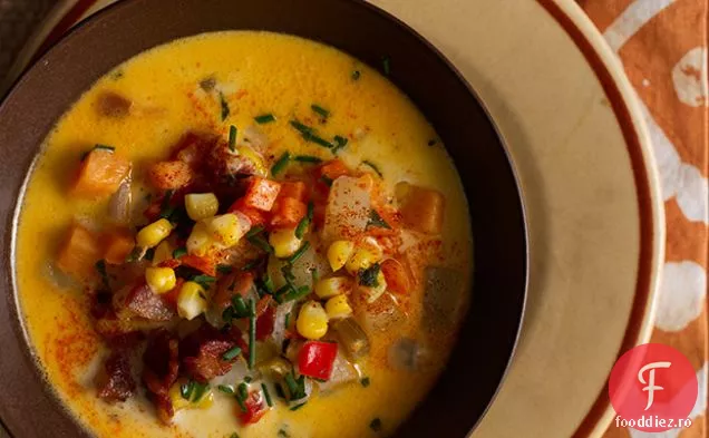 Chowder De Porumb Cu Brânză