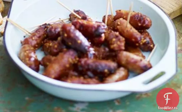 Sticky Hoisin cârnați