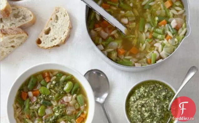 Minestrone de fasole verde