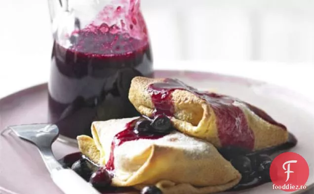 Blintzes de mere și afine