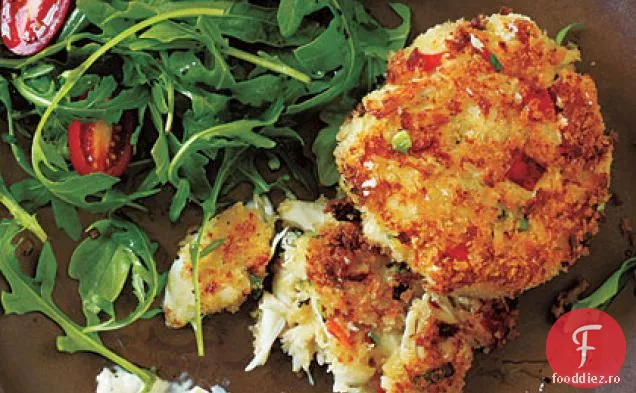 Prăjituri de Crab și sos picant de muștar