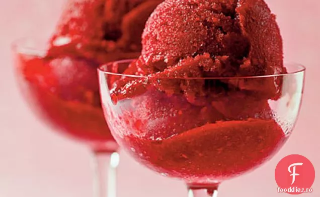 Sorbet De Zmeură-Ghimbir