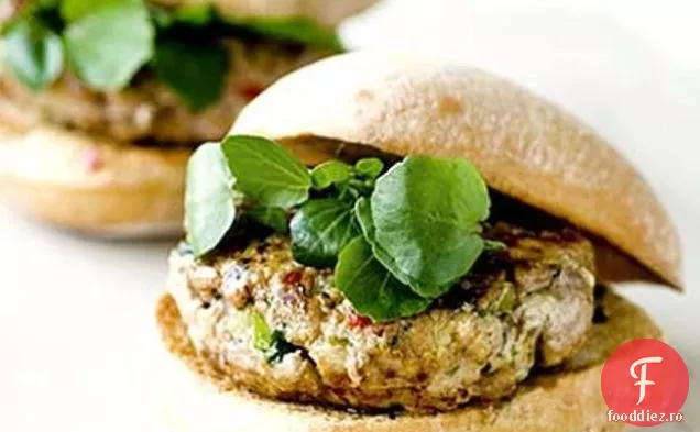 Burgeri de curcan în stil thailandez