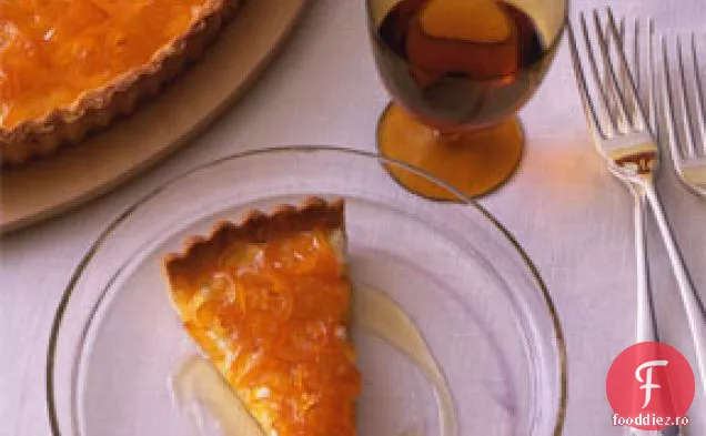 Tartă de Kumquat și Ricotta confiate