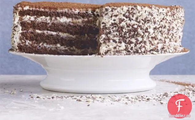 Tort tiramisu cu ciocolată