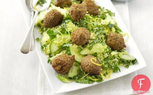 Falafel tabbouleh cu iaurt de lămâie