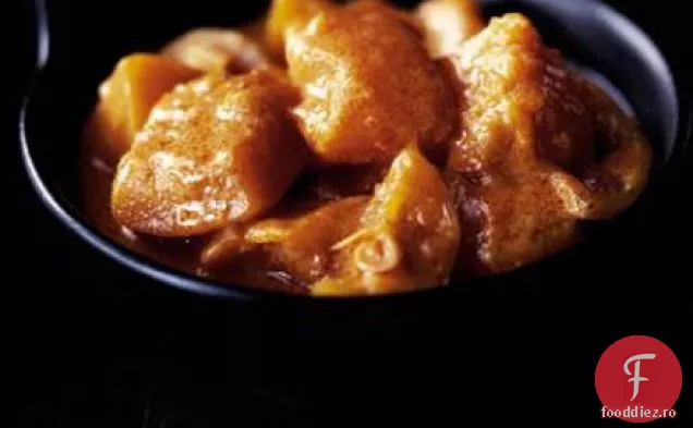 Curry simplu de dovlecei și murături de tei