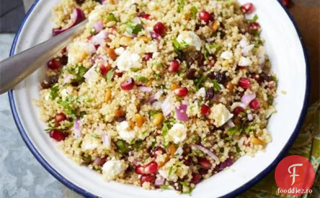 Salată de quinoa, feta și rodie Herby