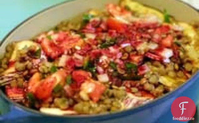 Tocană De Linte De Vinete Cu Melasă De Rodie