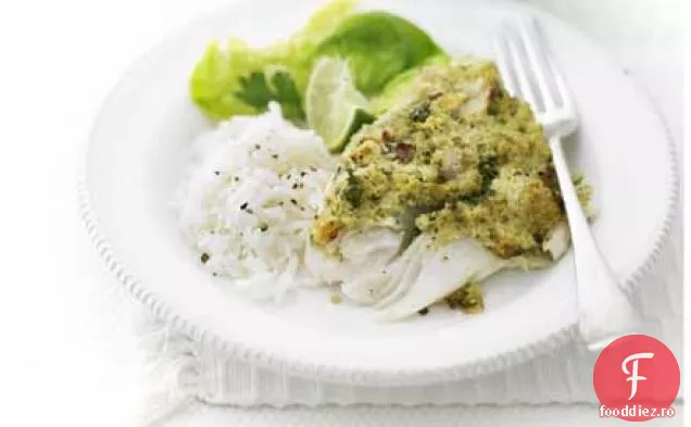 Nuci crusted pește