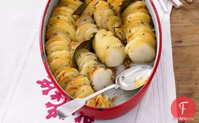 Gratin de cartofi Hasselback