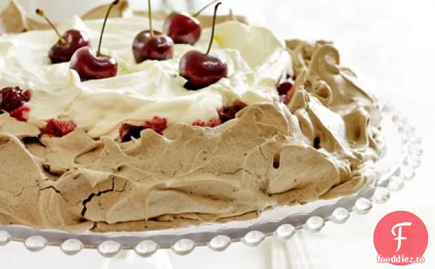 Cherry Chocolate Pavlova