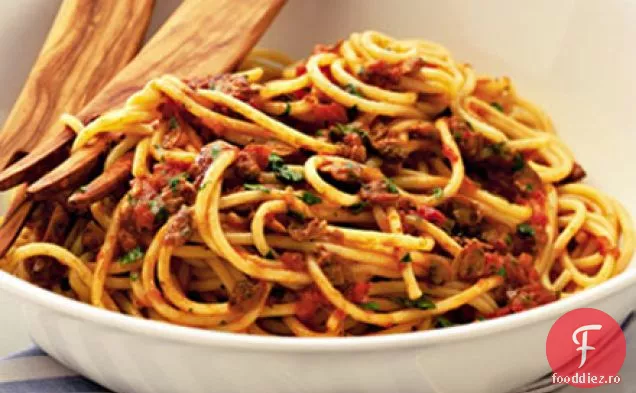 Spaghete rapide cu scoici
