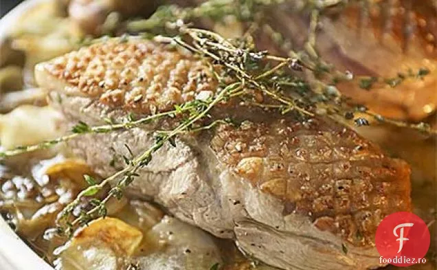 Pommes boulang bucrobre cu miel fript