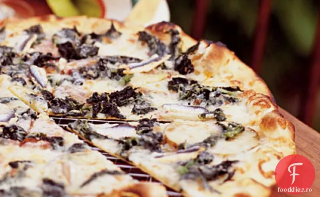 Pizza Rustica cu urzici sălbatice