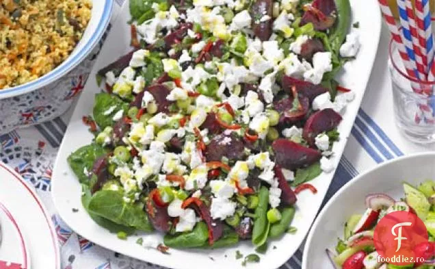 Salată Feta și sfeclă roșie