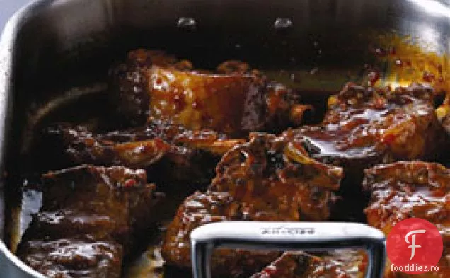 Coaste De Porc Fierte Cu Soia Portocalie