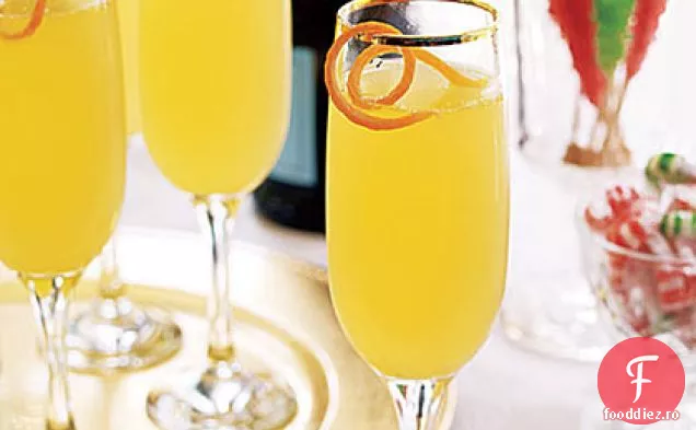 Cocktail-Uri De Șampanie Cu Citrice