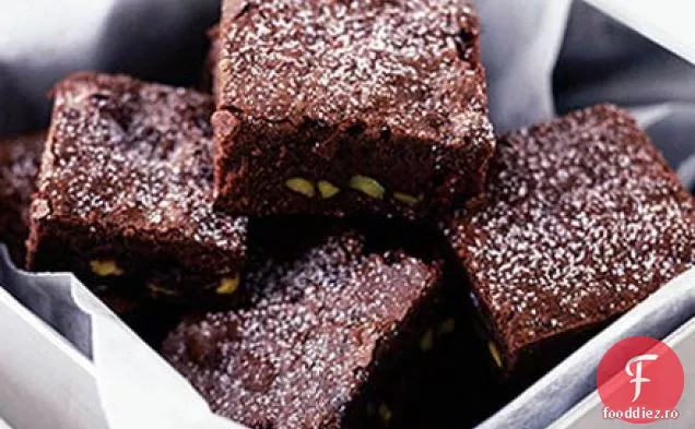 Brownies cu afine-fistic