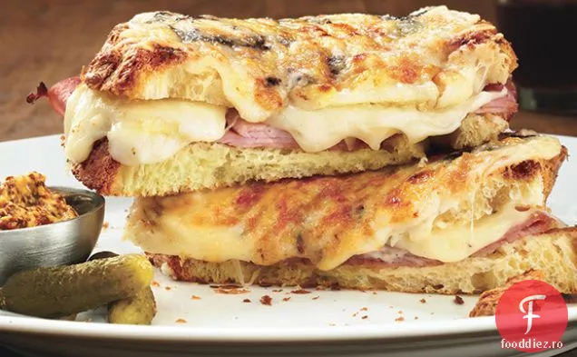 Ciuperci Croque-Monsieur