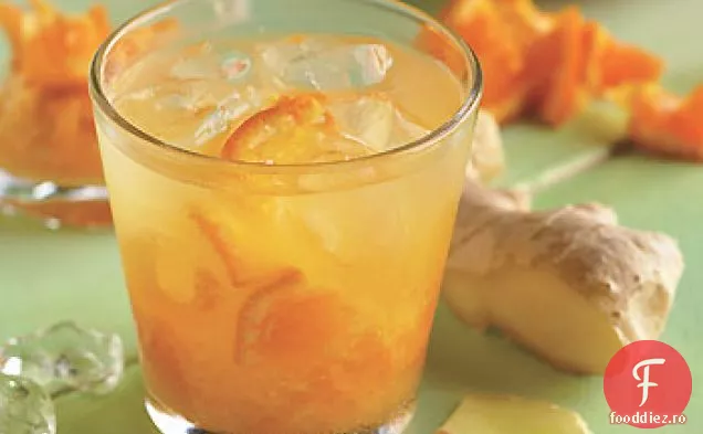 Tangerine-Ghimbir Caipirinhas