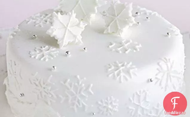 Tort spumant cu fulgi de zăpadă