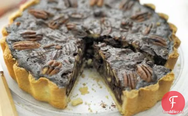 Tarta cu ciocolata si pecan