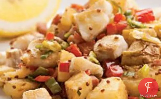Catfish & Cartofi Hash Pentru Doi