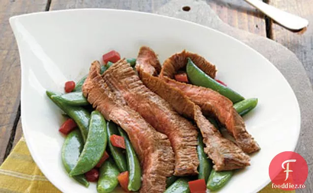 Friptură De Flanc Marinată Asiatică Picantă