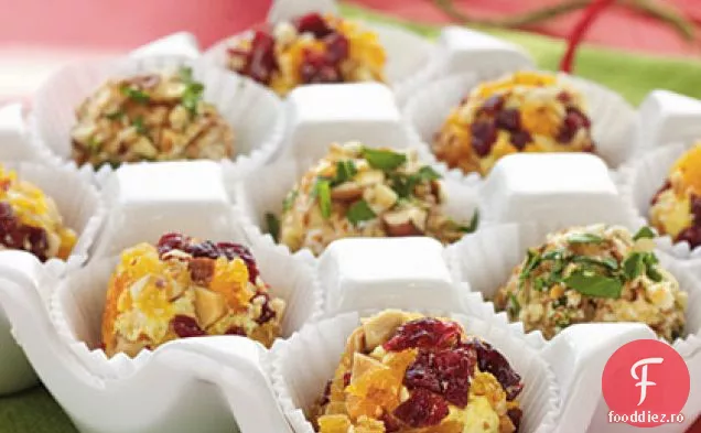 Trufe de brânză sărate cu arpagic