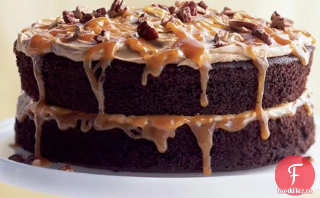 Tort De Broască Țestoasă Cu Caramel Dublu