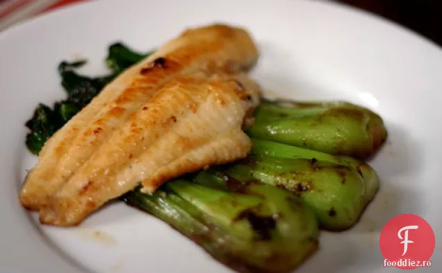 Cina in seara asta: Miso-glazurate somn și copilul Bok Choy