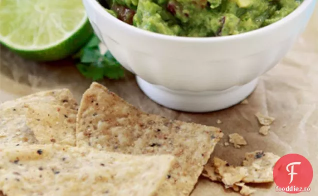 Salsa Verde Prăjită Și Guacamole Tomatillo Prăjită