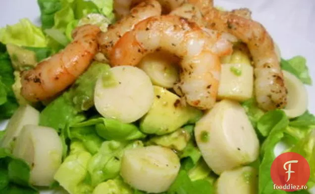 Salată Bogată Cu Inimi De Palmier Și Avocado