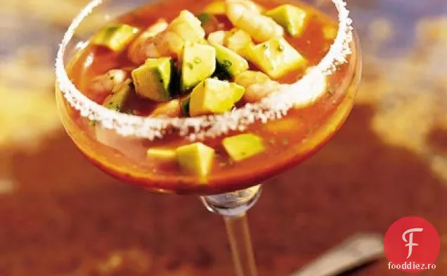 Cocktail De Avocado-Creveți