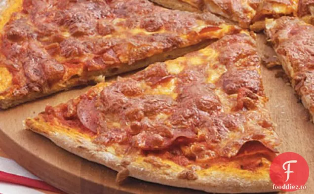 Pizza Cu Pepperoni Din Grâu Integral