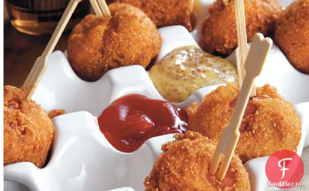 Andouille Porumb Poppers