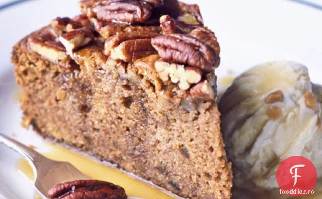 Tort de caramele cu nuci Pecan