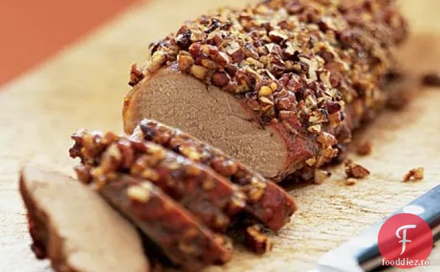 Filet De Porc Cu Crustă De Pecan